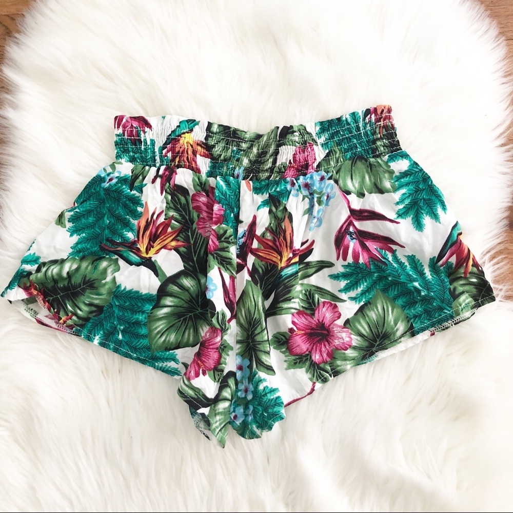 Seek the Label Tropical Stretch Shorts